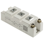 Semikron SKM100GB12T4 Dual Half Bridge IGBT Module, 160 A 1200 V, 7-Pin SEMITRANS2, Panel Mount