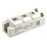 Semikron SKM50GB12T4 Dual Half Bridge IGBT Module, 81 A 1200 V, 7-Pin SEMITRANS2, Panel Mount
