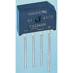 Vishay Bridge Rectifier, 4A, 1000V, 4-Pin