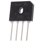 Vishay Bridge Rectifier, 4A, 100V, 4-Pin