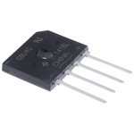 Vishay Bridge Rectifier, 4A, 400V, 4-Pin