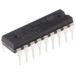 STMicroelectronics ULN2802A Octal NPN Darlington Pair, 500 mA 50 V, 18-Pin PDIP