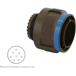 Souriau, 8D 8 Way MIL Spec Circular Connector Plug, Pin Contacts,Shell Size 17, Screw Coupling, MIL-DTL-38999