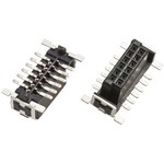 Harting, Har-Flex 1.27mm Pitch 12 Way 2 Row Straight PCB Header, Surface Mount, Solder Termination