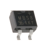 Taiwan Semiconductor Bridge Rectifier, 800mA, 800V, 4-Pin