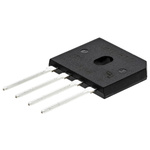 Diodes Inc Bridge Rectifier, 8A, 1000V, 4-Pin