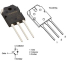 Toshiba GT50JR22 IGBT, 50 A 600 V, 3-Pin TO-3P, Through Hole