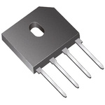 Vishay Bridge Rectifier, 6A, 400V, 4-Pin