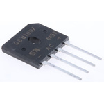 Taiwan Semiconductor Bridge Rectifier, 8A, 200V, 4-Pin