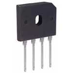 HY Electronic Corp Bridge Rectifier, 15A, 1000V, 4-Pin