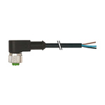 Murrelektronik Limited, 7000 Series, Right Angled Female M12 to Unterminated Connector & Cable, 3 Core 5m Cable