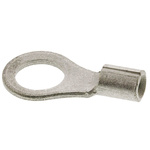 TE Connectivity, SOLISTRAND Uninsulated Ring Terminal, M5 Stud Size, 0.26mm² to 1.65mm² Wire Size