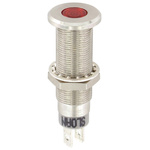 Sloan Red Panel LED, Solder Termination, 5 → 28 V, 8.2 x 7.6mm Mounting Hole Size, IP68