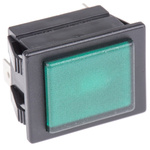 Arcolectric Green neon Indicator, Tab Termination, 230 V ac, 30 x 22.1mm Mounting Hole Size