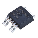 Dual N/P-Channel-Channel MOSFET, 6.5 A, 9 A, 40 V, 5-Pin DPAK onsemi FDD8424H