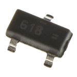 P-Channel MOSFET, 1.25 A, 60 V, 3-Pin SOT-23 onsemi FDN5618P