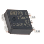 N-Channel MOSFET, 3 A, 900 V, 3-Pin DPAK STMicroelectronics STD3NK90ZT4