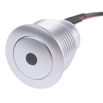 ITW 57M Single Pole Single Throw (SPST) Momentary Green LED Push Button Switch, IP67, 16.1 (Dia.)mm, Panel Mount, 48V dc