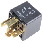 TE Connectivity, 12V dc Coil Automotive Relay SPDT Plug In,  Single Pole
