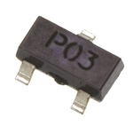 P-Channel MOSFET, 1.1 A, 30 V, 3-Pin SOT-23 Diodes Inc ZXM61P03FTA