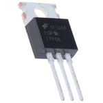 P-Channel MOSFET, 17 A, 60 V, 3-Pin TO-220AB onsemi FQP17P06