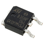 N-Channel MOSFET, 35 A, 60 V, 3-Pin DPAK STMicroelectronics STD35NF06LT4