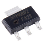 N-Channel MOSFET, 250 mA, 800 V, 3-Pin SOT-223 STMicroelectronics STN1NK80Z