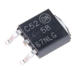 N-Channel MOSFET, 20 A, 60 V, 3-Pin DPAK onsemi NTD5867NLG