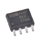 Dual N/P-Channel-Channel MOSFET, 5.3 A, 7.3 A, 30 V, 8-Pin SOIC Infineon IRF7389TRPBF
