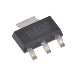 N-Channel MOSFET, 5.2 A, 55 V, 3-Pin SOT-223 Infineon IRLL2705TRPBF