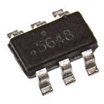 Dual N-Channel MOSFET, 680 mA, 25 V, 6-Pin SOT-23 onsemi FDC6303N