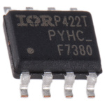 Dual N-Channel MOSFET, 3.6 A, 80 V, 8-Pin SOIC Infineon IRF7380TRPBF