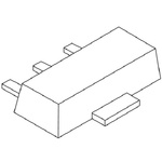 N-Channel MOSFET, 3.3 A, 30 V, 3-Pin SOT-89 Diodes Inc ZXMN3A01ZTA
