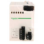 Schneider Electric Modicon M340 Series PLC Power Supply for Use with Modicon M340, DC, 24 → 48 V