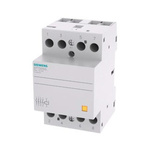 Siemens 5TT Series Contactor, 24 V ac/dc Coil, 4-Pole, 63 A, 4NO, 400 V ac