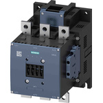 Siemens Contactor, 23 → 26 V ac/dc Coil, 3-Pole, 265 A, 132 kW, 2NC + 2NO