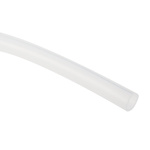 RS PRO Silicone Transparent Silicone Tubing, 8mm Bore Size , 3m Long , , Food Grade, , Peristaltic Pump Compatible