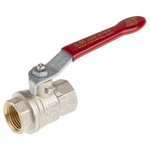 RS PRO Brass High Pressure Ball Valve 1/2 in BSPP 2 Way