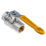 RS PRO Brass High Pressure Ball Valve 1/2 in BSPP 2 Way
