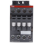 ABB AF Series Contactor, 12 V dc Coil, 4-Pole, 55 A, 18.5 kW, 2NO + 2NC, 690 V ac