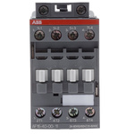 ABB AF Series Contactor, 24 V ac/dc Coil, 4-Pole, 30 A, 7.5 kW, 4NO, 690 V ac
