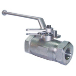 RS PRO Stainless Steel Process Ball Valve 1/4 in NPT 2 Way
