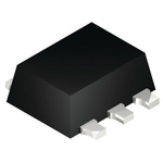 Dual N/P-Channel-Channel MOSFET, 350 mA, 600 mA, 20 V, 6-Pin SC-89-6 onsemi FDY4000CZ