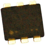 Dual P-Channel MOSFET, 330 mA, 20 V, 6-Pin UF6 Toshiba SSM6P36TU(TE85L,F)