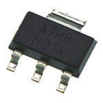 N-Channel MOSFET, 5.6 A, 100 V, 3-Pin SOT-223 onsemi FDT1600N10ALZ