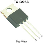 N-Channel MOSFET, 150 A, 40 V, 3-Pin TO-220AB Vishay SUP40012EL-GE3
