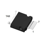 N-Channel MOSFET, 75 A, 650 V HU3PAK STMicroelectronics STHU32N65DM6AG