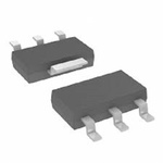 N-Channel MOSFET, 120 mA, 600 V, 3-Pin SOT-223 Infineon BSP125H6433XTMA1