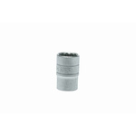 Teng Tools 1/2 in Drive 18mm Standard Socket, 12 point, 38 mm Overall Length