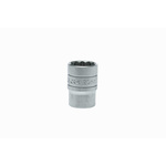 Teng Tools 1/2 in Drive 20mm Standard Socket, 12 point, 38 mm Overall Length